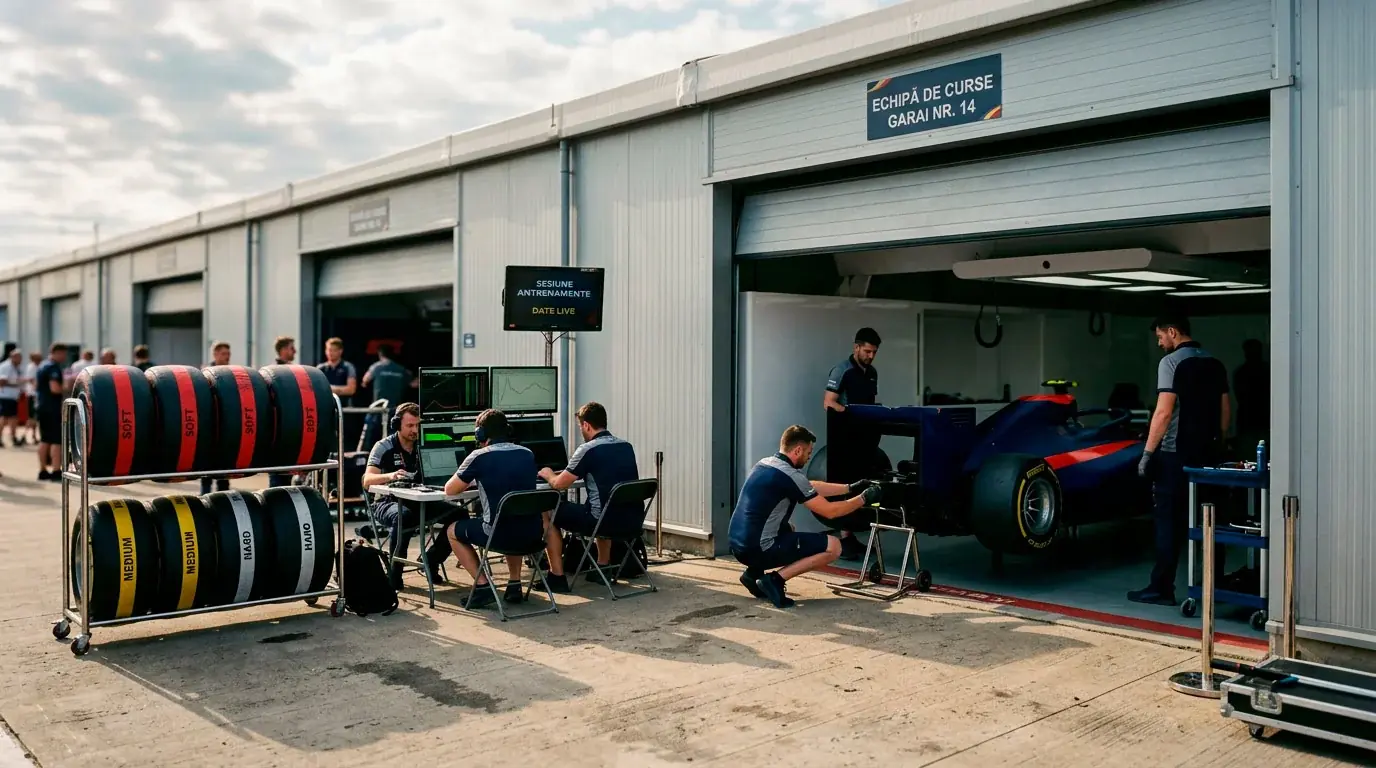 Structura unui weekend de cursă Formula 1 cu antrenamente, calificări și cursă